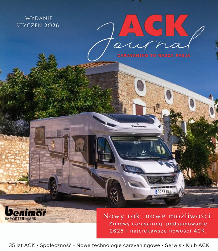 Nowy rok z ACK -35 lat doświadczenia, innowacje i caravaning bez kompromisów