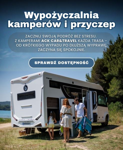 Wypożyczalnia kamperów i przyczep