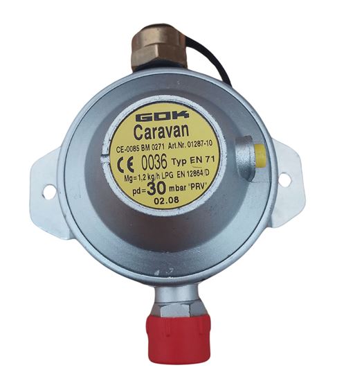 REDUKTOR GAZU GOK 30 mbar 1,2 kg/h KLF x G 1/4 LH-KN