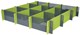 PURVARIO SYSTEM DO SZUFLAD ZIELONE 8 szt.