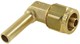 ZŁĄCZKA KĄTOWA PRZEWODU PCV FARO 8 mm