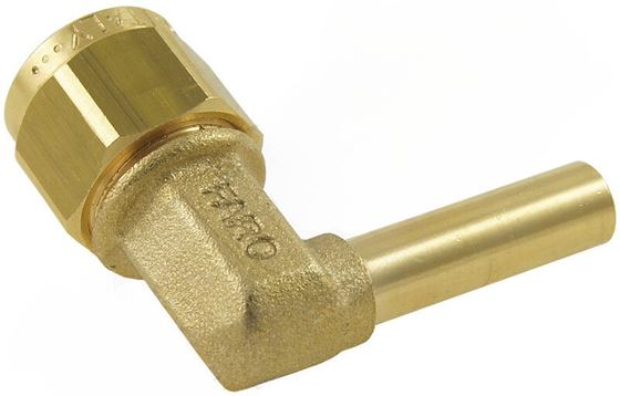 ZŁĄCZKA KĄTOWA PRZEWODU PCV FARO 8 mm