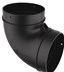 ZŁĄCZE KOLANKO RURY POWIETRZA  80 mm 90 STOPNI BG TRUMA