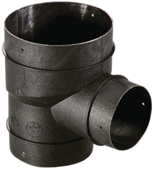 ZŁĄCZE TRÓJNIK RURY POWIETRZA 2x 72/65 mm 1x 49 mm LR TRUMA