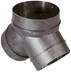ZŁĄCZE TRÓJNIK RURY POWIETRZA 3x 72/65 mm Y TRUMA
