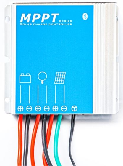 REGULATOR ŁADOWANIA MPPT 10A 12V +BLUETOOTH