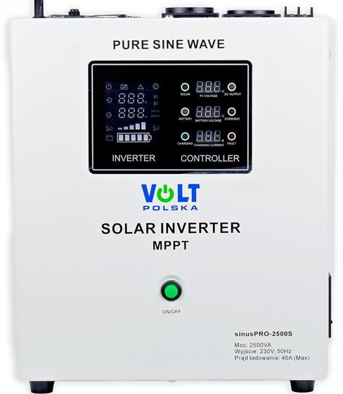 PRZETWORNICA SINUS PRO 2500S 24V +MPPT 40A
