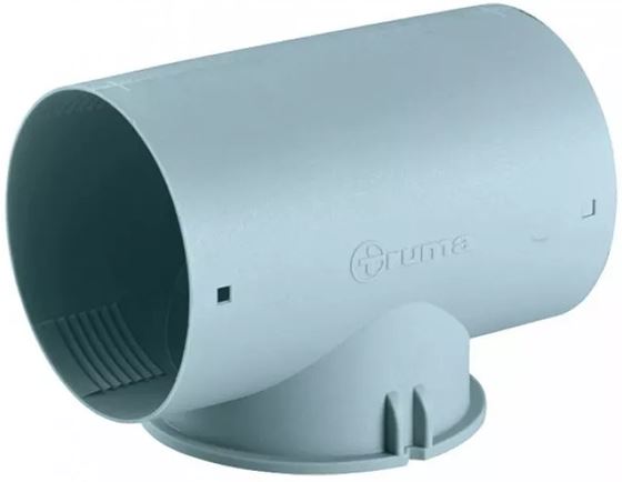 ZŁĄCZE TRÓJNIK RURY WYLOT POWIETRZA 65/72 mm LT TRUMA