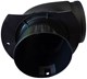 ZŁĄCZE KOLANKO RURY POWIETRZA 65/75-80 mm 90 STOPNI TRUMA OUTLET