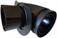 ZŁĄCZE KOLANKO RURY POWIETRZA 65/75-80 mm 90 STOPNI TRUMA OUTLET
