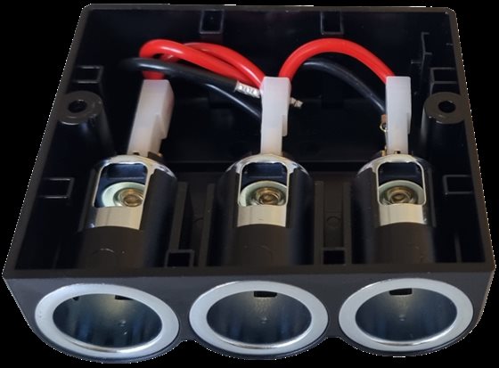 ADAPTER 12-24V 16A 3x16A PROCAR