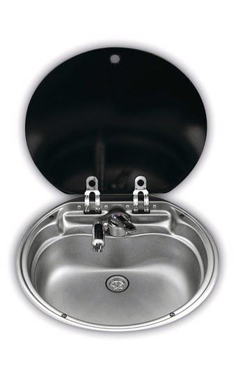 ZLEWOZMYWAK DOMETIC SNG 420 Z POKRYWĄ SZKLANĄ