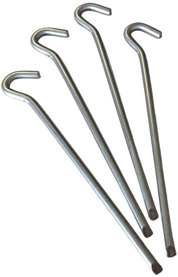 ŚLEDZIE 19 cm 4 szt. STAL
