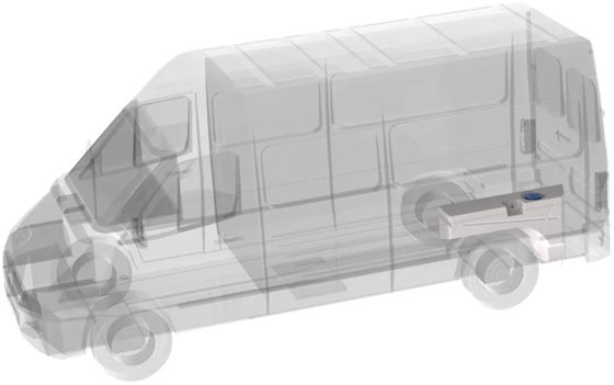 ZBIORNIK NA WODĘ 112L 67x29x125 cm DUCATO,MOVANO,TRANSIT,MASTER,SPRINTER NADKOLE LEWE