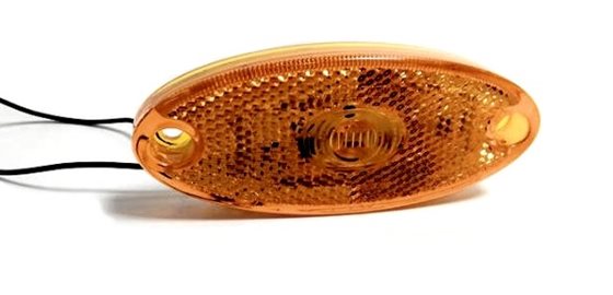 LAMPA OBRYSOWA BENIMAR POMARAŃCZOWA