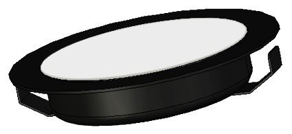 LAMPKA SUFITOWA BENIMAR /MAŁA/CZARNA