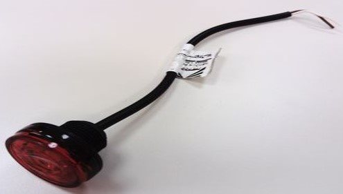LAMPA OBRYSOWA TYŁ MILEO OKRĄGŁA CZERWONA