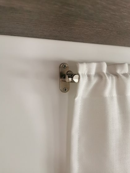 ZAŚLEPKA RURKI KARNISZA KOŃCÓWKA METALOWA BENIMAR