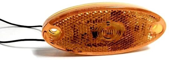 LAMPA OBRYSOWA 12V LED JOKON POMARAŃCZOWA