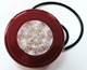 LAMPA TYŁ OKRĄGŁA CZERWONO-BIAŁA