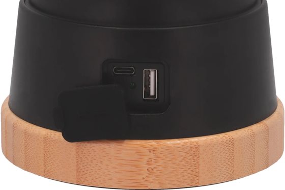 LAMPKA LED BERGER HOPUNI PRO LED Z POWERBANKIEM USB CZARNA