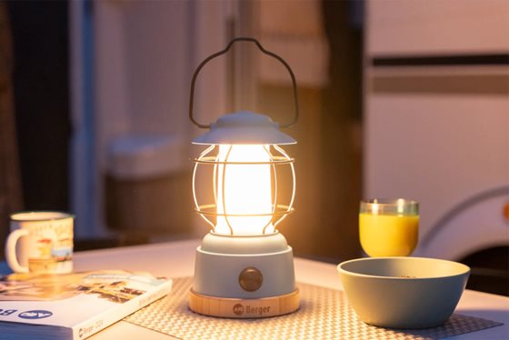 LAMPKA LED BERGER HOPUNI PRO LED Z POWERBANKIEM USB