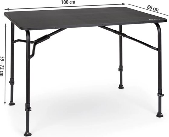 STÓŁ BERGER 100x68 cm TORNIO 2 KARBON SUPER LIGHT