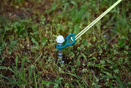 ŚLEDZIE 31 cm 2 szt. BERGER TERRA GLOW KOŁKI WKRĘCANE