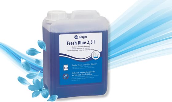 PŁYN BERGER FRESH BLUE DO KASETY TOALETY 2,5l