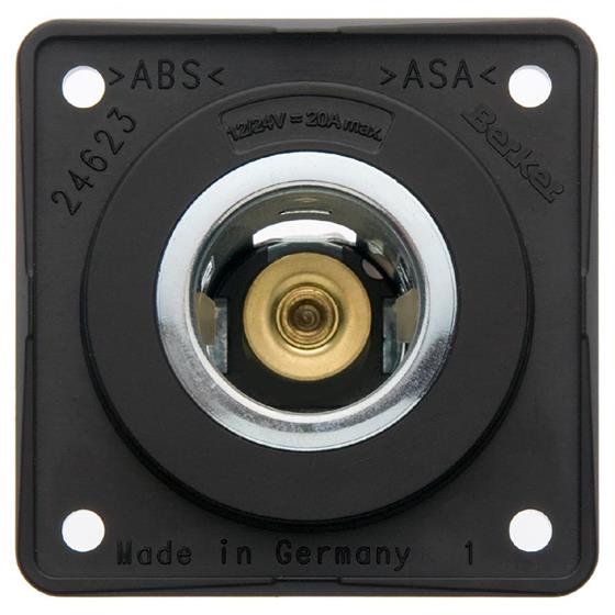 GNIAZDO ELEKTRYCZNE BERKER 12V ANTRACYT