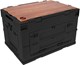 ORGANIZER BERGER CAMPER BOX XL PUDEŁKO Z POKRYWĄ CZARNY 60L