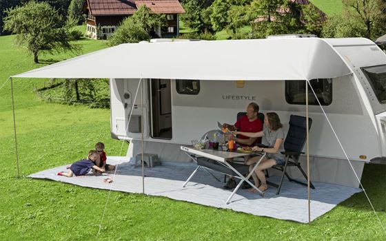 DASZEK DO PRZYCZEPY BERGER VARIO 700x240 cm PRZECIWSŁONECZNY BERGER