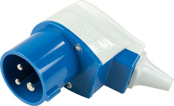 WTYCZKA CEE 230V 16A MĘSKA KĄTOWA