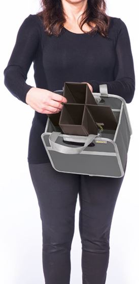 ORGANIZER MEORI NA BUTELKI SZARY