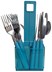 SZTUĆCE FLAMEFIELD AQUA GRANITE NIEBIESKIE 16 szt.
