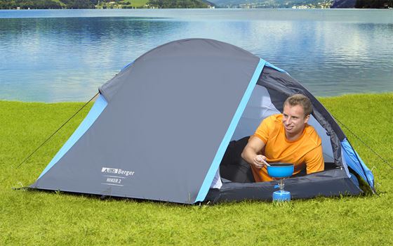 NAMIOT 2OS.BERGER HIKER 2 NIEBIESKI