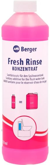 PŁYN BERGER FRESH RINSE DO SPŁUCZKI TOALETY KONCENTRAT 750 ml