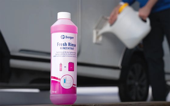 PŁYN BERGER FRESH RINSE DO SPŁUCZKI TOALETY KONCENTRAT 750 ml