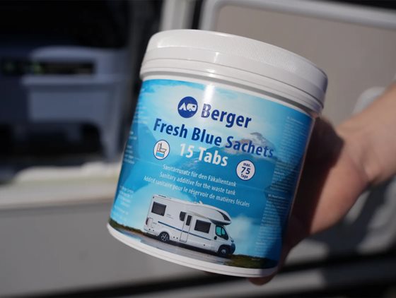 SASZETKI BERGER FRESH BLUE 15 szt.