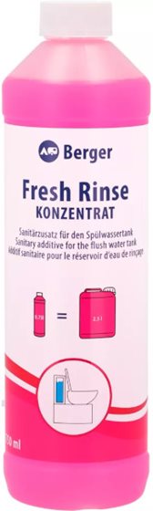 PŁYN BERGER FRESH RINSE DO SPŁUCZKI TOALETY KONCENTRAT 750 ml