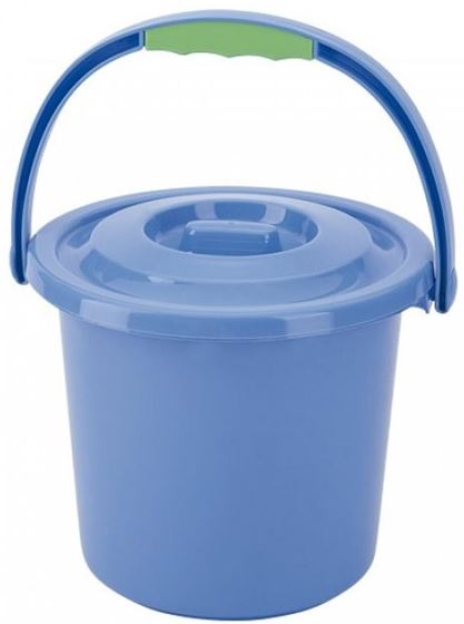 WIADRO BERGER PLASTIK Z POKRYWKĄ 7L