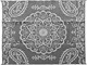 MATA PODŁOGOWA 200x270 BERGER GREY ORNAMENT