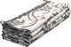MATA PODŁOGOWA 200x270 BERGER GREY ORNAMENT