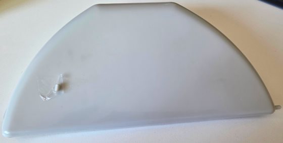 KOSZ NA ŚMIECI BERGER SZARY USZKODZONY 6L