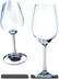 KIELISZKI DO WINA SILWY MAGNETYCZNE 400 ml 2 szt.