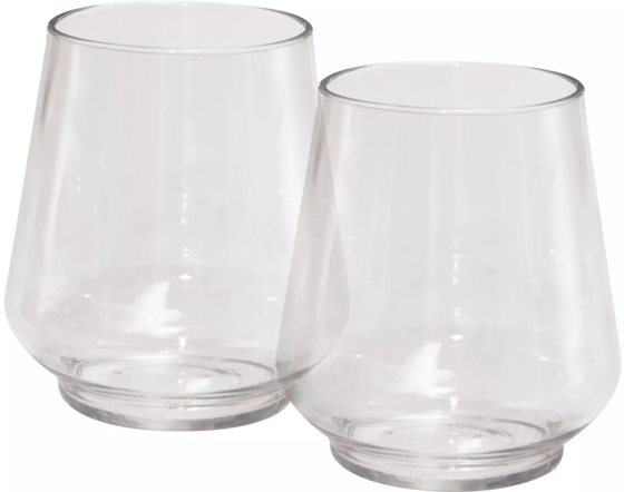 SZKLANKA BERGER OMADA TRITAN 350 ml 2 szt.