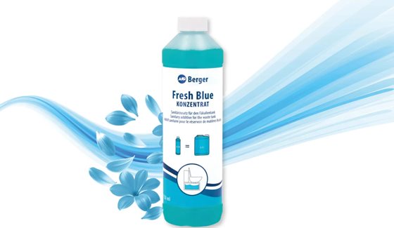 PŁYN BERGER FRESH BLUE DO KASETY TOALETY KONCENTRAT 750 ml