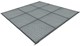 MATA PODŁOGOWA 250x250 BERGER SQUARE SZARA