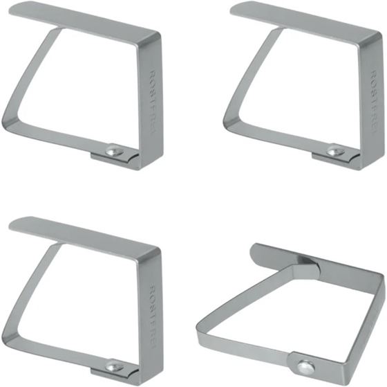 KLIPSY DO OBRUSÓW METALTEX 4 szt.