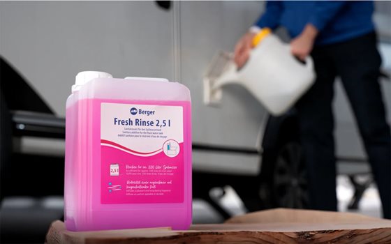 PŁYN BERGER FRESH RINSE DO SPŁUCZKI TOALETY 2,5l